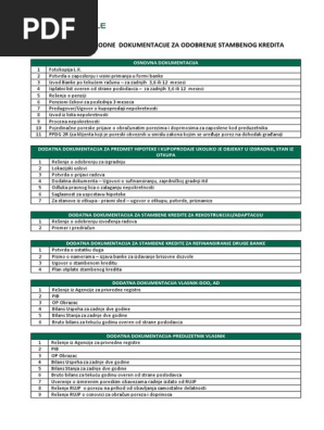 odobrenje stambenog kredita