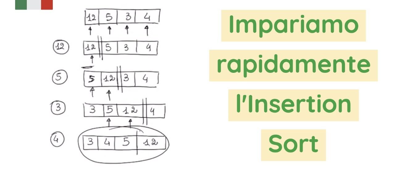 algoritmo insertion sort