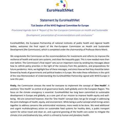 eurohealthnet